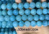 CAA5146 15.5 inches 14mm round dragon veins agate beads wholesale