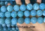 CAA5148 15.5 inches 18mm round dragon veins agate beads wholesale