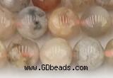 CAA5281 15.5 inches 8mm round sakura agate gemstone beads