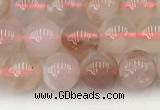 CAA5285 15.5 inches 6mm round natural sakura agate beads