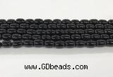 CAA5356 15.5 inches 10*14mm drum agate gemstone beads