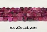 CAA5375 15.5 inches 10*12mm - 11*16mm faceted nuggets agate beads