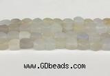 CAA5380 15.5 inches 10*12mm - 11*16mm faceted nuggets agate beads