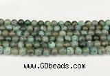 CAA5415 15.5 inches 8mm round agate gemstone beads