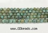 CAA5416 15.5 inches 10mm round agate gemstone beads