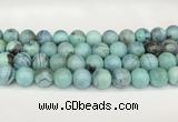 CAA5421 15.5 inches 14mm round agate gemstone beads