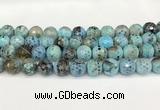 CAA5422 15.5 inches 14mm faceted round agate gemstone beads