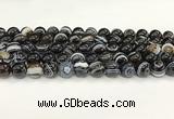 CAA5426 15.5 inches 12mm round agate gemstone beads