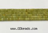 CAA5438 15.5 inches 6*8mm faceted rondelle agate gemstone beads