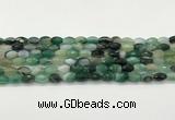 CAA5472 15.5 inches 8*12mm faceted rice agate beads