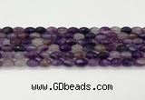 CAA5476 15.5 inches 8*12mm faceted rice agate beads