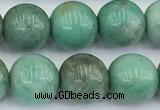 CAA5702 15 inches 10mm round green grass agate beads