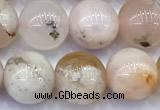 CAA5911 15 inches 8mm round sakura agate gemstone beads