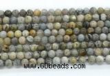 CAA6121 15.5 inches 6mm round bamboo leaf agate gemstone beads