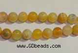 CAA87 15.5 inches 6mm round botswana agate gemstone beads