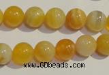 CAA91 15.5 inches 14mm round botswana agate gemstone beads