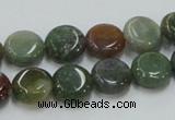 CAB129 15.5 inches 12mm coin india agate gemstone beads wholesale