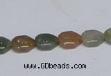 CAB467 15.5 inches 8*10mm freeform indian agate gemstone beads