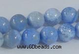 CAB647 15.5 inches 12mm round fire crackle agate beads wholesale