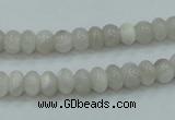 CAB900 15.5 inches 4*6mm rondelle natural crazy agate beads wholesale