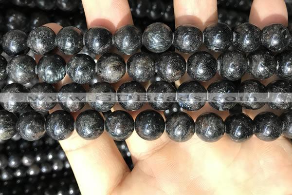 CAE307 15.5 inches 10mm round astrophyllite gemstone beads