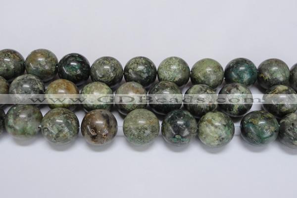 CAF111 15.5 inches 25mm round Africa stone beads wholesale