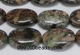 CAF125 15.5 inches 10*14mm oval Africa stone beads wholesale