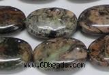 CAF128 15.5 inches 15*20mm oval Africa stone beads wholesale