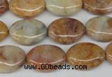 CAG1093 15.5 inches 13*18mm oval Morocco agate beads wholesale