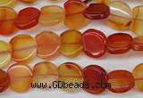 CAG1651 15.5 inches 11*12mm heart red agate gemstone beads