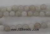 CAG1895 15.5 inches 6mm round grey agate beads wholesale