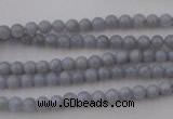 CAG2365 15.5 inches 4mm round blue lace agate beads wholesale