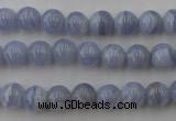 CAG2367 15.5 inches 8mm round blue lace agate beads wholesale