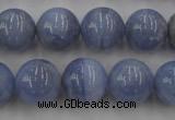 CAG2370 15.5 inches 14mm round blue lace agate beads wholesale