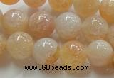 CAG240 15.5 inches 14mm round dragon veins agate gemstone beads