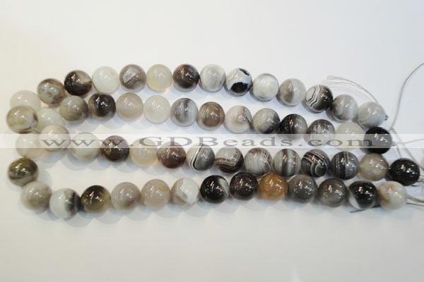 CAG2415 15.5 inches 14mm round Chinese botswana agate beads