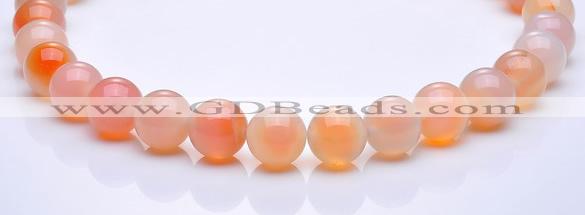 CAG267 14mm round agate gemstone beads Wholesale