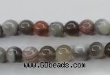 CAG3682 15.5 inches 8mm round botswana agate beads wholesale