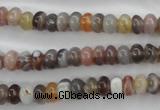 CAG3701 15.5 inches 4*6mm rondelle botswana agate beads wholesale