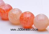 CAG39 12mm round dragon veins agate gemstone beads Wholesale