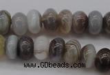 CAG3988 15.5 inches 5*8mm rondelle botswana agate gemstone beads