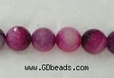 CAG418 15.5 inches 14mm faceted round agate beads Wholesale