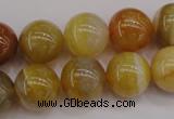 CAG4325 15.5 inches 14mm round botswana agate gemstone beads