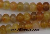 CAG4330 15.5 inches 5*7mm rondelle botswana agate gemstone beads