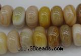 CAG4332 15.5 inches 8*14mm rondelle botswana agate gemstone beads