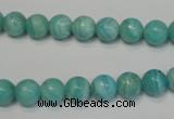 CAG4402 15.5 inches 8mm round dyed blue lace agate beads