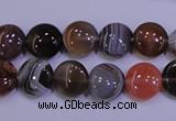 CAG4441 15.5 inches 10mm flat round botswana agate beads wholesale