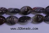 CAG4452 15.5 inches 10*14mm oval botswana agate beads wholesale