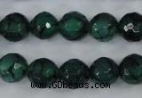 CAG4499 15.5 inches 8mm faceted round fire crackle agate beads