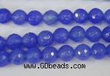 CAG4506 15.5 inches 8mm faceted round agate beads wholesale